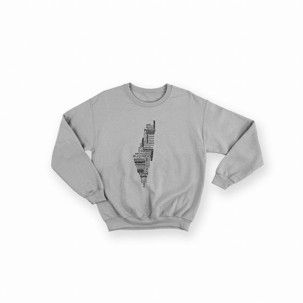 PALESTINE MAP - SWEATSHIRT 10