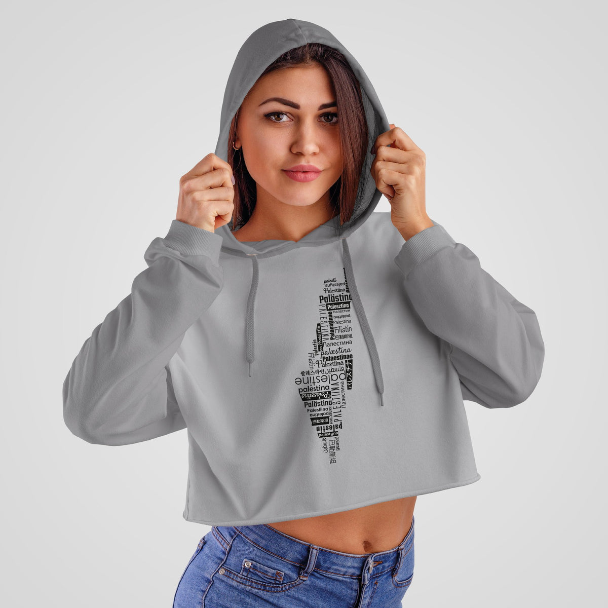 PALESTINE MAP - CROP TOP