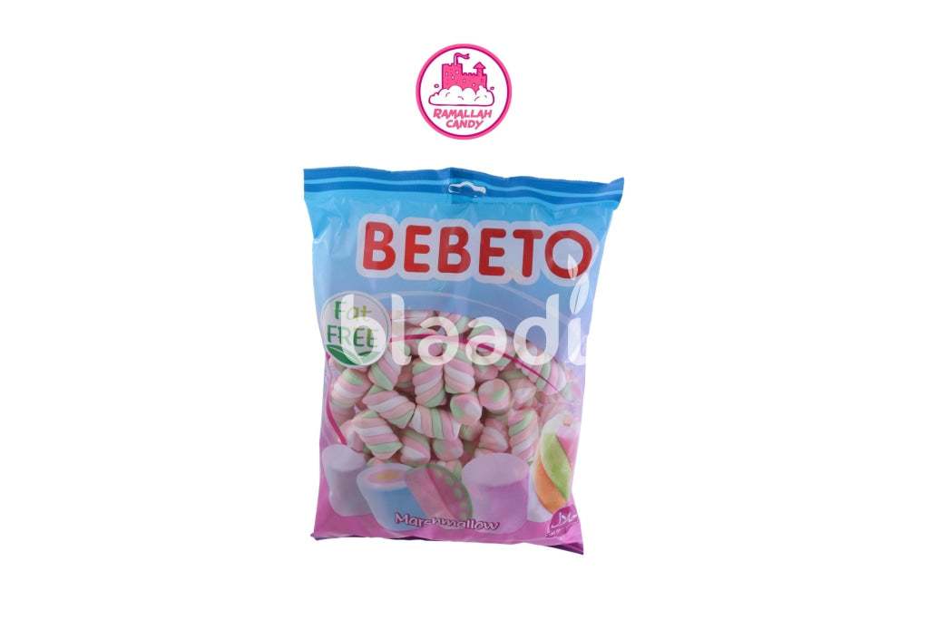 Bebeto Rainbow Twist Marshmallow Candy