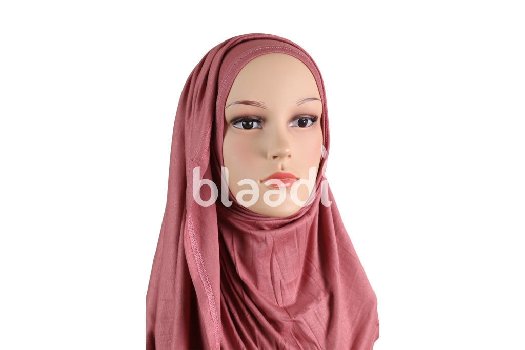 Dark Pink Hejab Sada Hijab