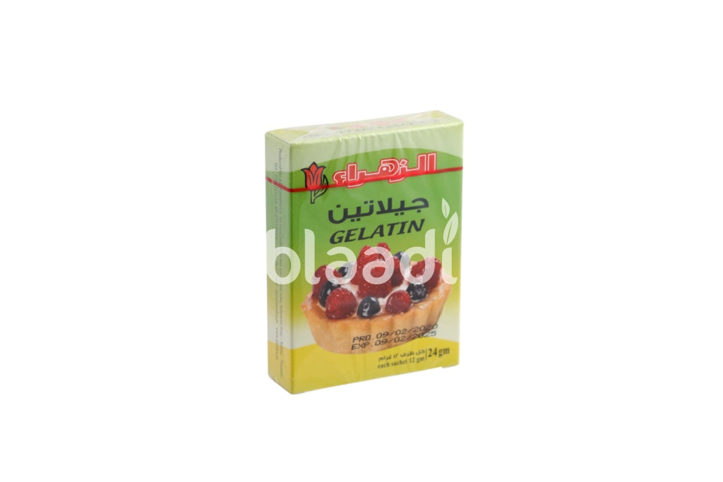 Gelatin Al Zahraa 24 Grm Bladi Mart Grocery