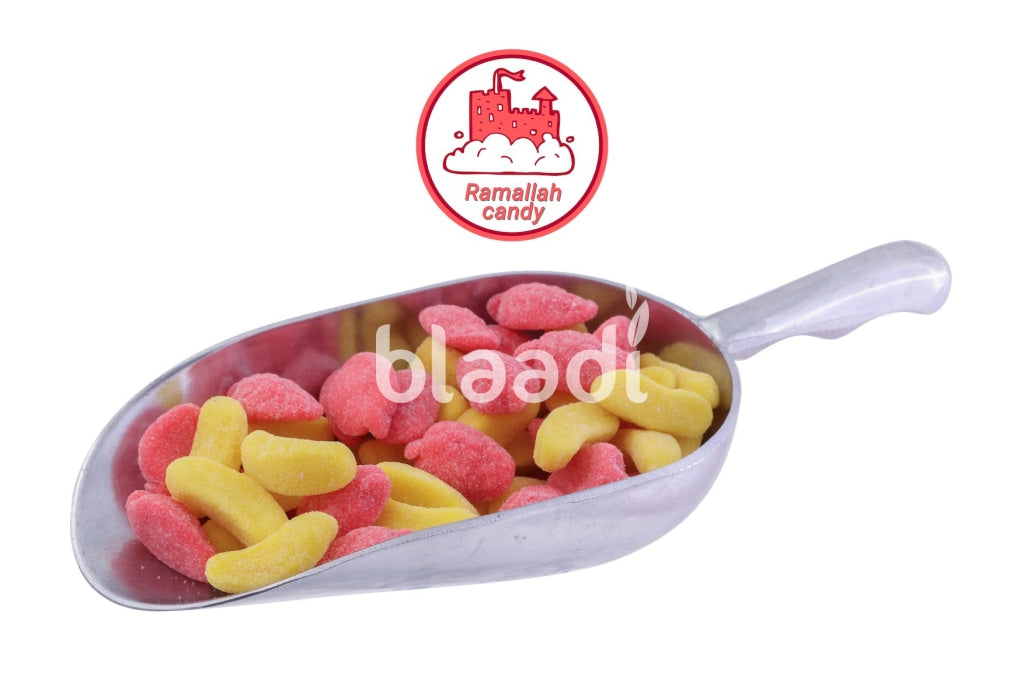 Gummy Strawberry And Banana Candy