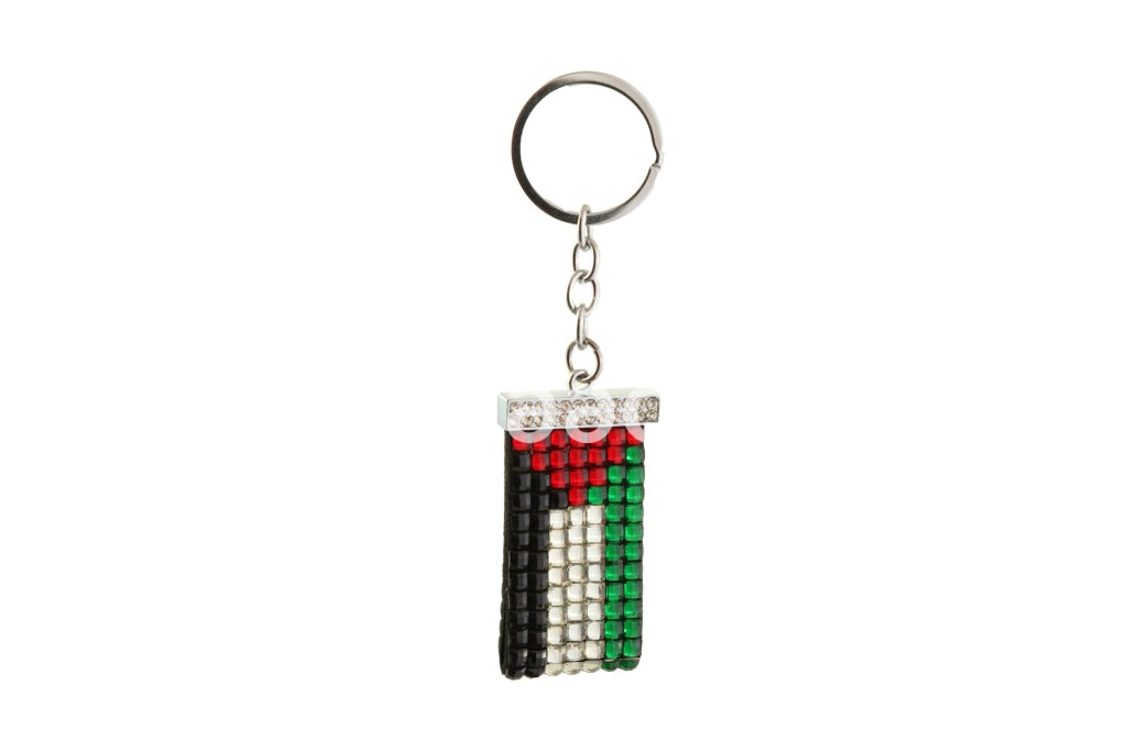Keychain Palestine Flag With Strass Gifts Souvenirs