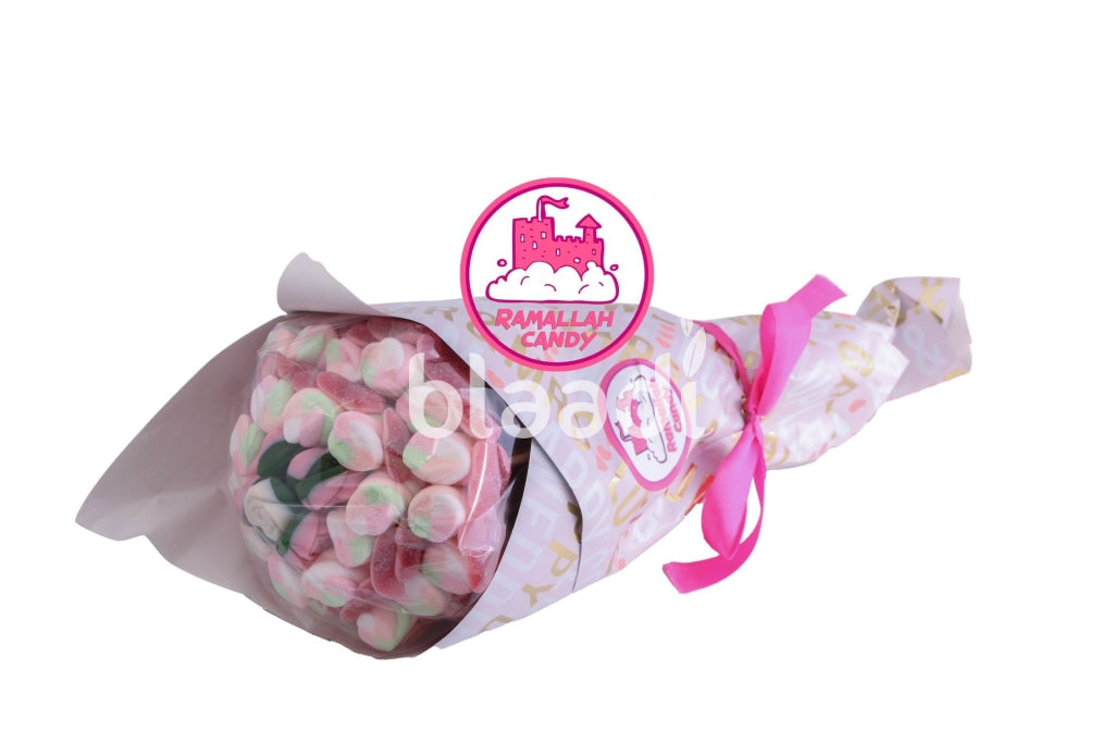 Marshmallow Flower Pink Bouquet Candy