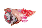 Marshmallow Flower Red Bouquet Candy