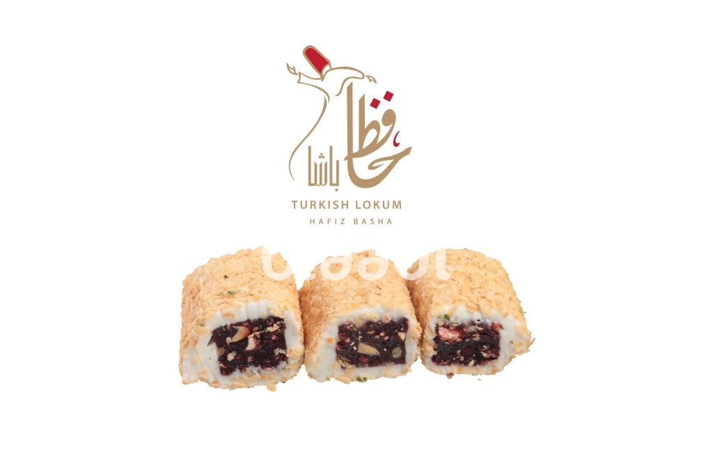 Mint With Raffaello And Cashews Halqoum Turkish Sweets