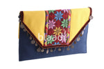 One Sided Palestinian Embroidered Sleeve Bag