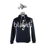 Palestine Map Musical Note Hoodie Black / Sml Clothing