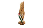 Palestine Map Wood Crafted With Flag Large Size Souvenir Gifts Souvenirs