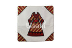 Palestinian Embroidery (White Canvas) Cushion 40 Cm *