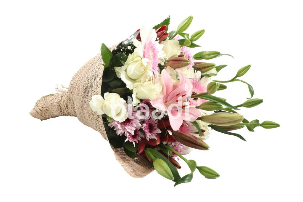 Pink And Yellow Flower Bouquet Flowers