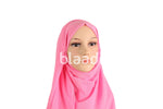 Pink Georgette Fabric Hijab